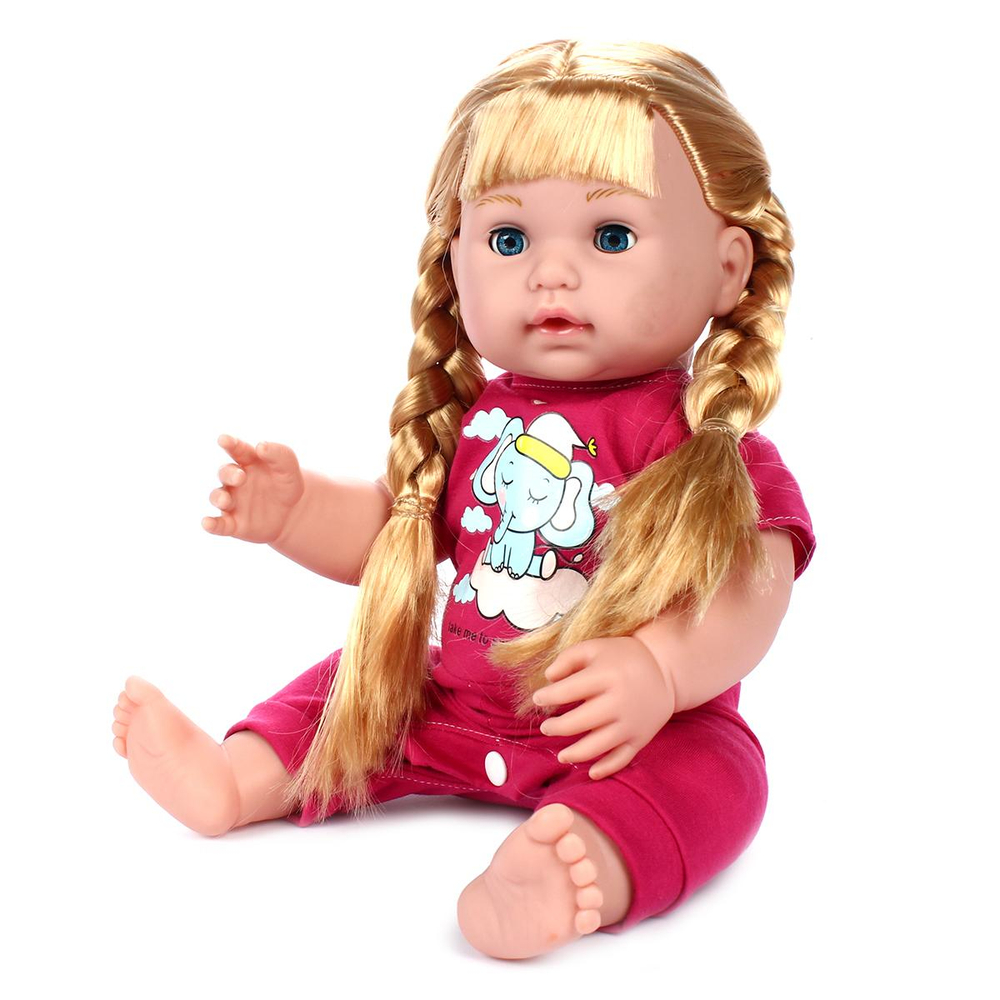 Пупс функц. с кнопкой, свет, коробка 39*15,2*26,3см QH3015-8