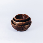 Набор деревянных тарелок Art of Siberia из вяза TN28