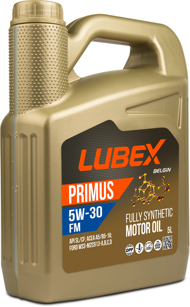 Масло Lubex Primus FM 5W30 (5л) синтетика