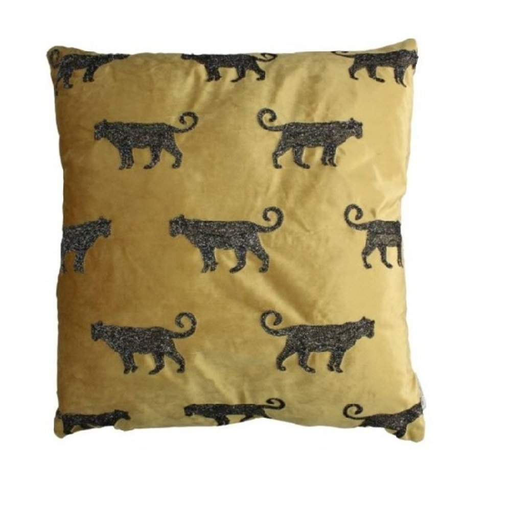 Подушка Леопарды 50х50 см[Арт. XET-3369]