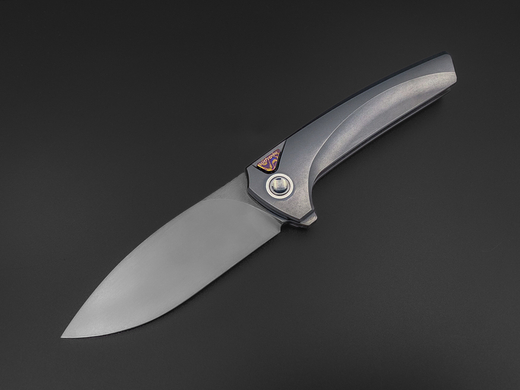 Складной нож Abel Tmax black DLC timascus