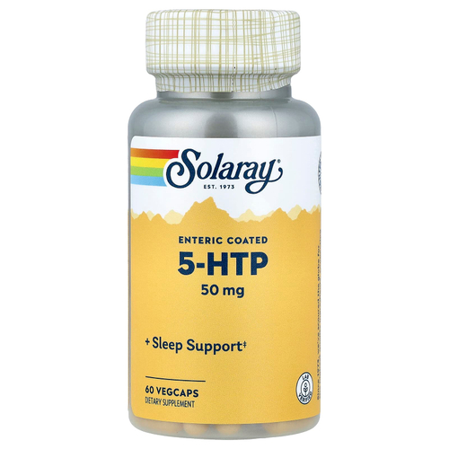 Solaray, 5-HTP, 50 mg, 60 VegCaps