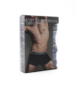 Трусики-боксеры 3шт. Emporio Armani - темно-синий(111357 3F717)