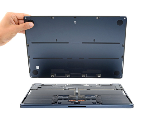 Чистка системы охлаждения MacBook Air 15