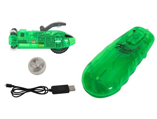 Гоночный трек в трубе р/у (светится в темноте)