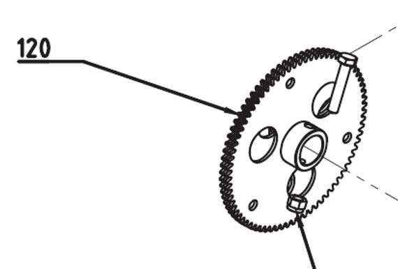 Шестерня RD-24065-120