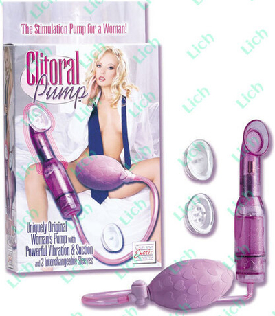 Помпа для клитора с насадками