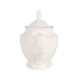 Сахарница " " v=450мл с золотой окантовкой (фарфор) (подарочная упаковка)