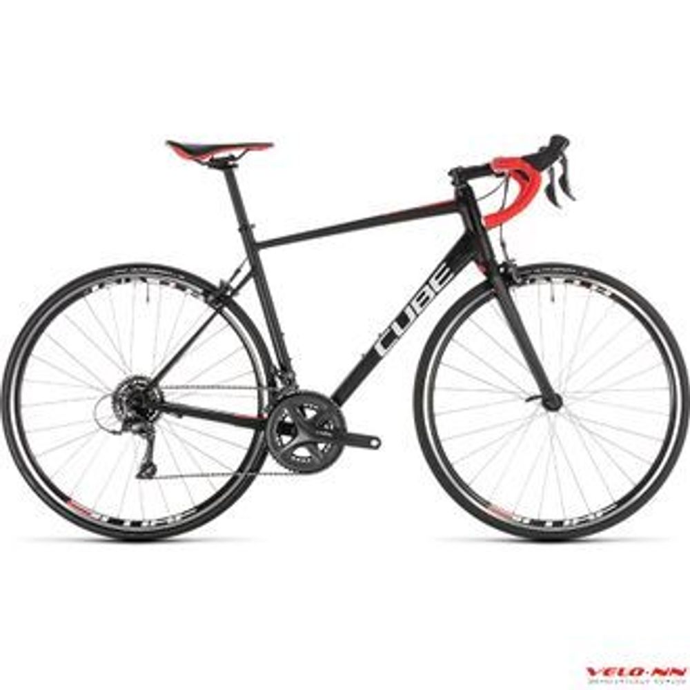 Велосипед CUBE ATTAIN (black red) 2019