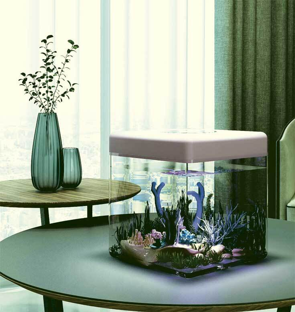 Barbus Аквариум МИНИ пластиковый с крышкой 3 литра Betta Box