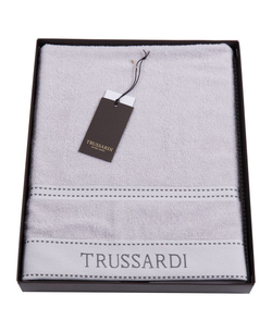 Полотенце 100х150 Trussardi Ribbon Pearl grey Италия