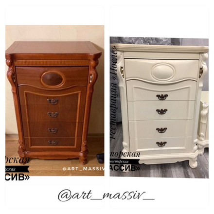 Реставрация комодов и тумб