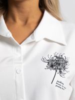 Блуза Экзотика (белая) Б15424-18М LT Collection