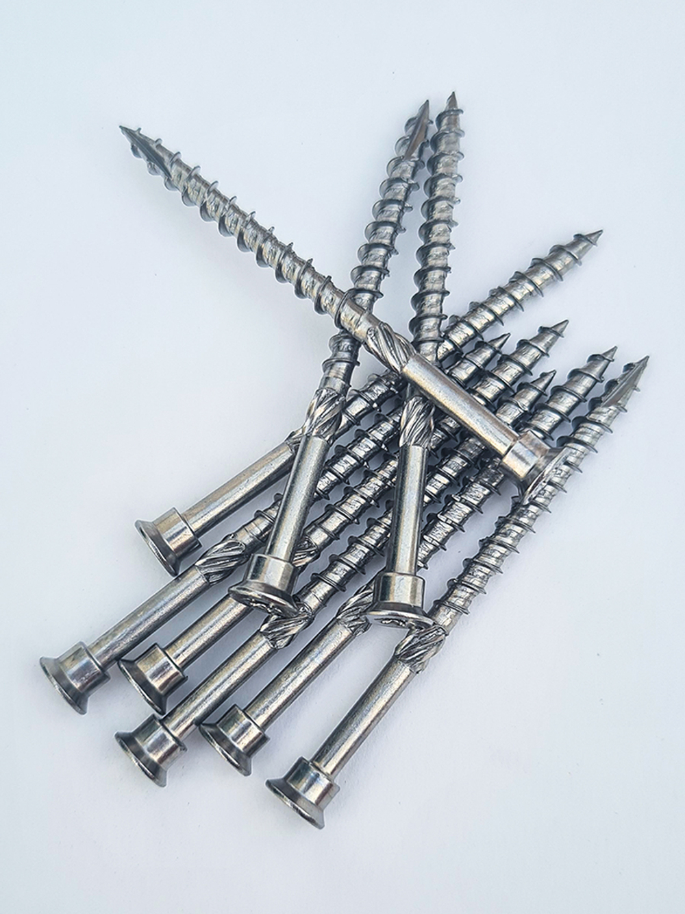 Cаморезы с цилиндрической головкой для строительства террас TBS-drill C1 5,0x60/36 TX25  100 шт/упаковка