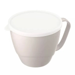Контейнер-кружка для бульона 0,75л (светло-бежевый)