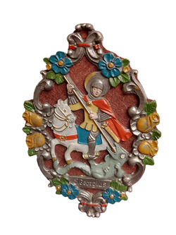 Панно оберег "Святой Георгий" Германия