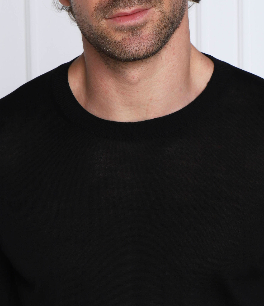 Хлопковый свитер custer Oscar Jacobson - черный(64398023)