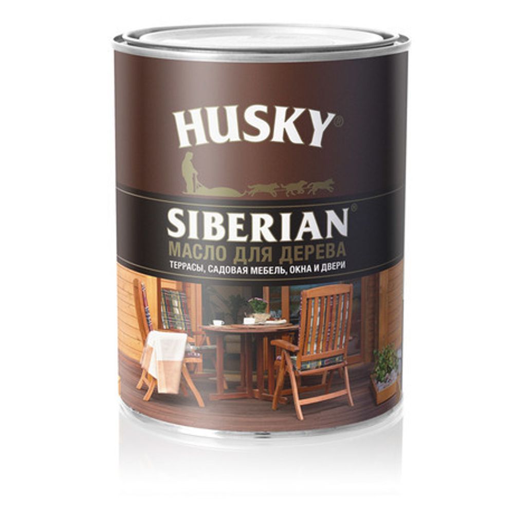 Масло для дерева HUSKY SIBERIAN (2,7л)