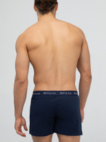 Мужские трусы-шорты с пуговицами (Размер: XL) (Цвет: серый)