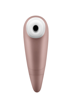 Вакуум-волновой стимулятор клитора Satisfyer Number One, ABS пластик, розовый, 14,5 см