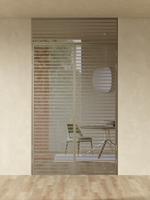 Распашная алюминиевая перегородка Minoli 12