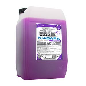 Жидкость охлаждающая низкозамерзающая антифриз "Ниагара" TITAN HD-40 20кг
