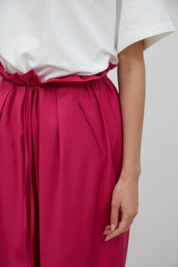 Брюки палаццо (с шерстью)