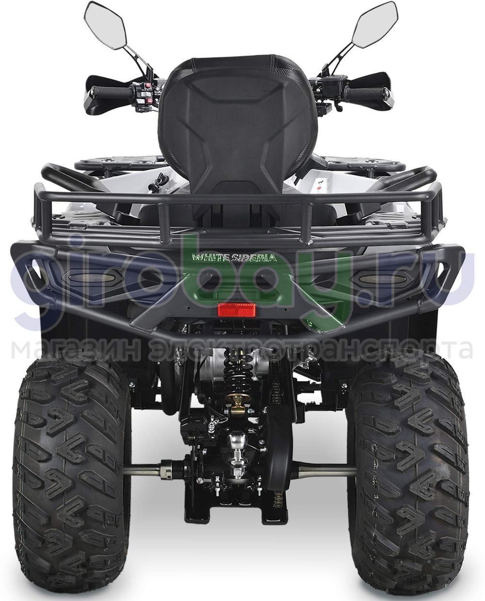 Бензиновый квадроцикл WHITE SIBERIA BARS 320 - Серый фото №7