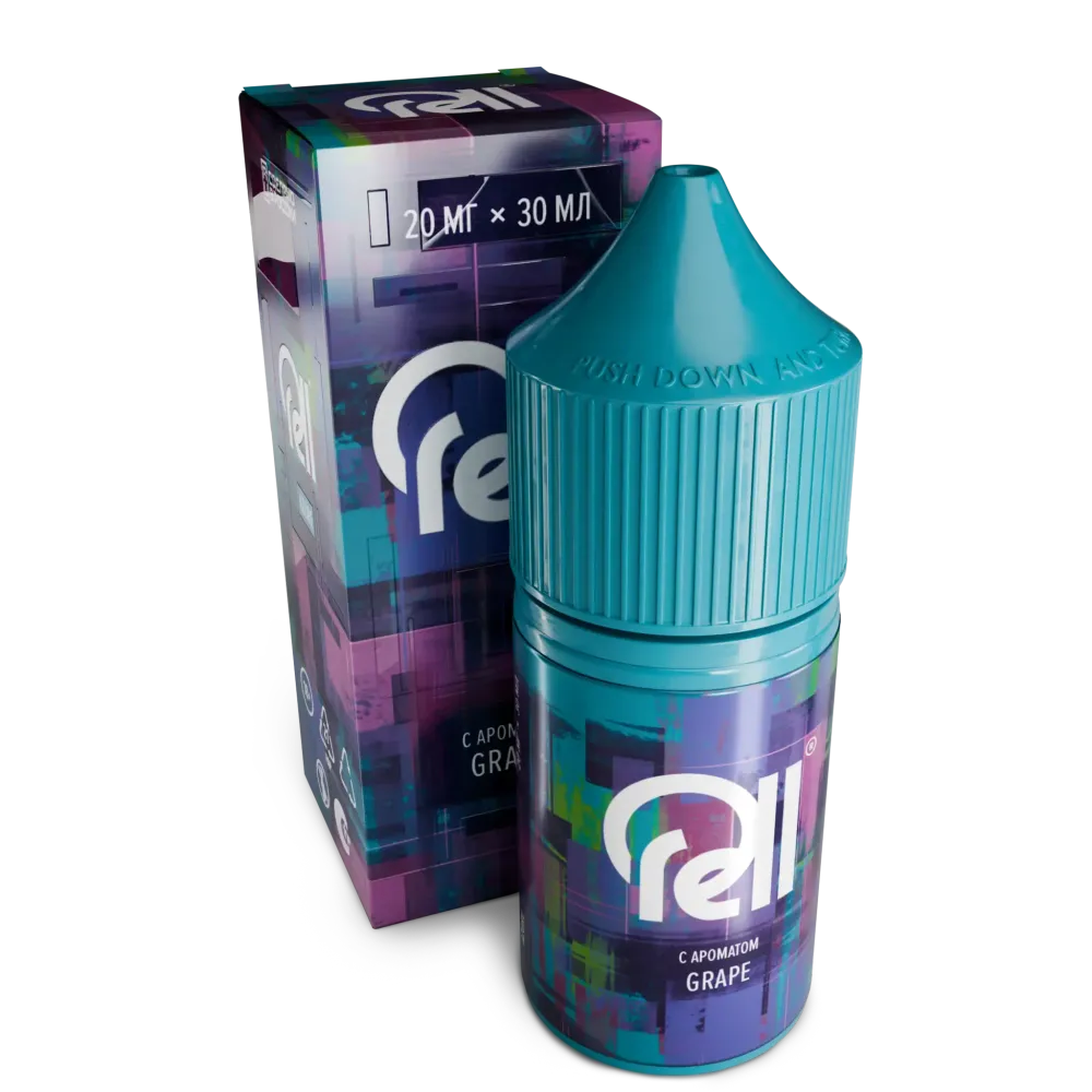 Rell Azure Salt 30 мл - Grape (20 мг) Rell Azure Salt 30 мл - Grape (20 мг)