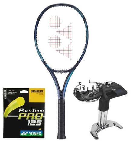 Теннисная ракетка Yonex New EZONE 100 (300g) + струны