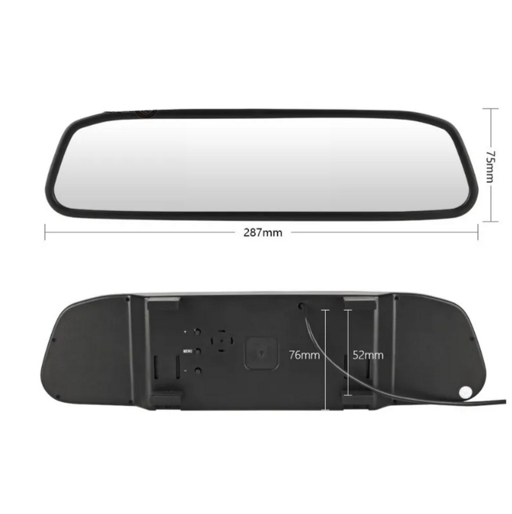 Автомобильный монитор в зеркале 4,3" Universal GF-G330