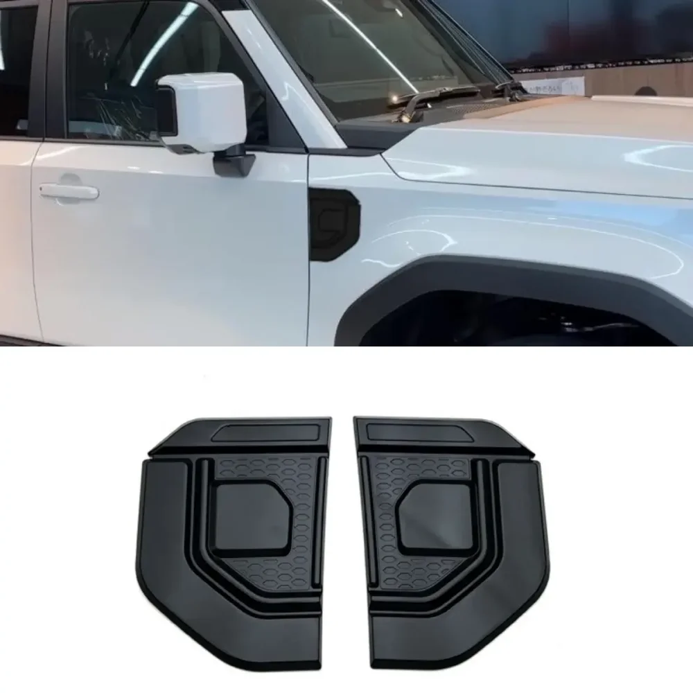 Вставки в боковые крылья на Toyota Land Cruiser Prado 250 LC250 крузак прадо