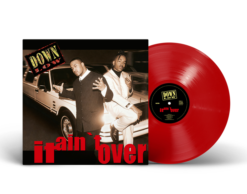 LP: Down-Low — «It-Ain't-Over» (1997/2026) [Limited Trans-Red Vinyl]