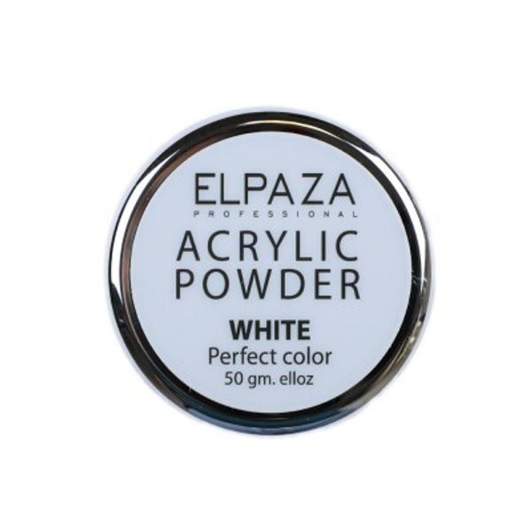 Акриловая пудра Elpaza Acrylic Powder White 50 гр