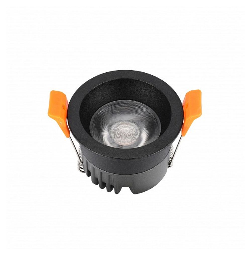 Встраиваемый светильник iLedex Technical Mars DIM 107-7W-D64-3000K-24DG-BK