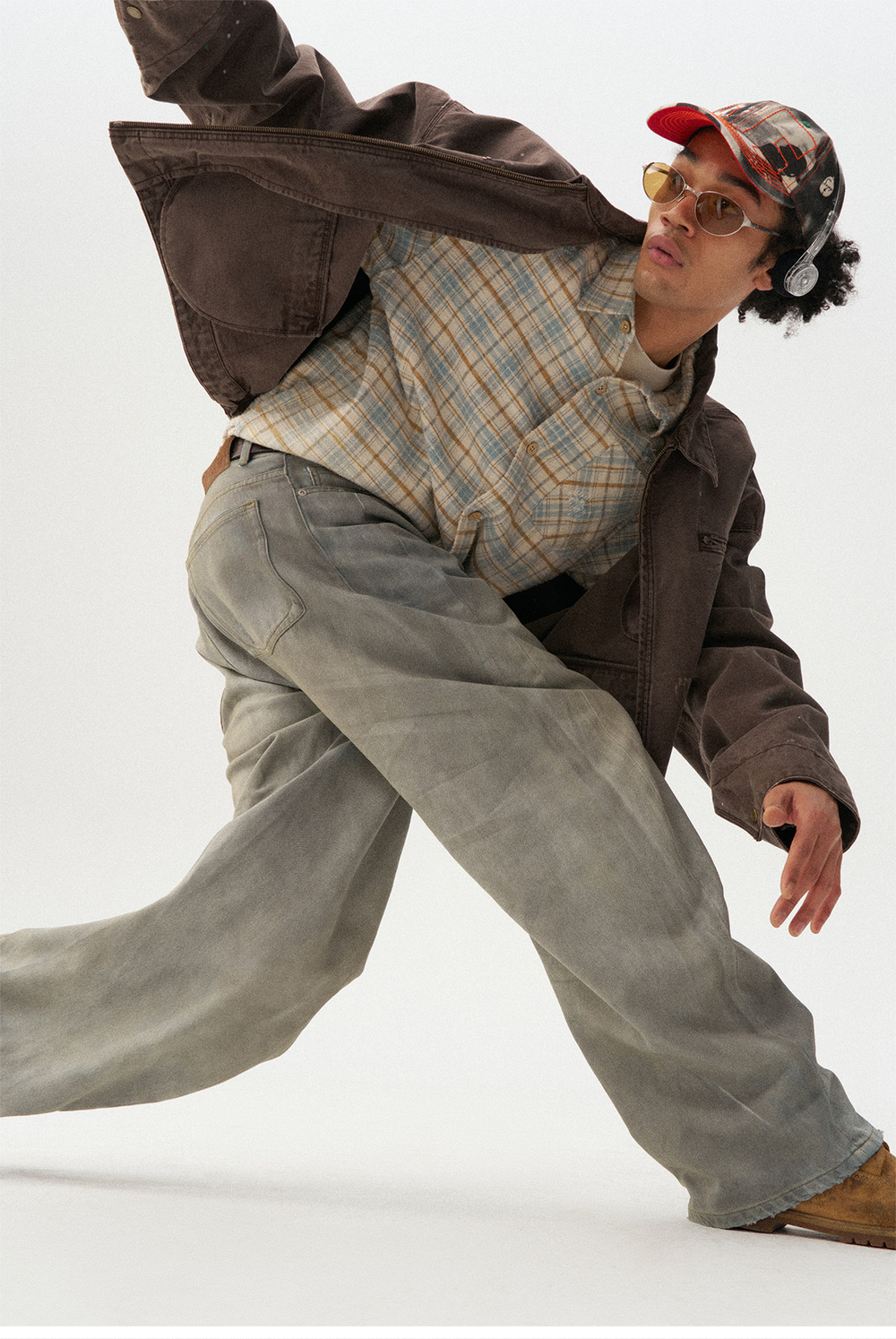 Куртка Nothomme Monterest Year of the Horse Limited Edition Vintage Washed Distressed Detroit Loose Fit Cropped Canvas Jacket