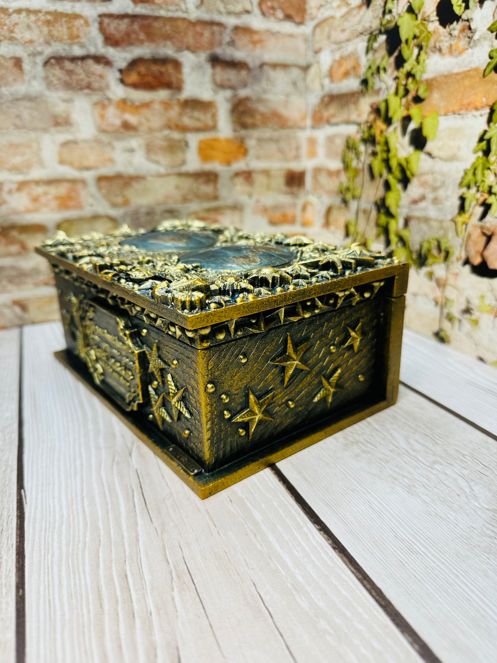 Шкатулка для очков "Наша планета" (2 секции)