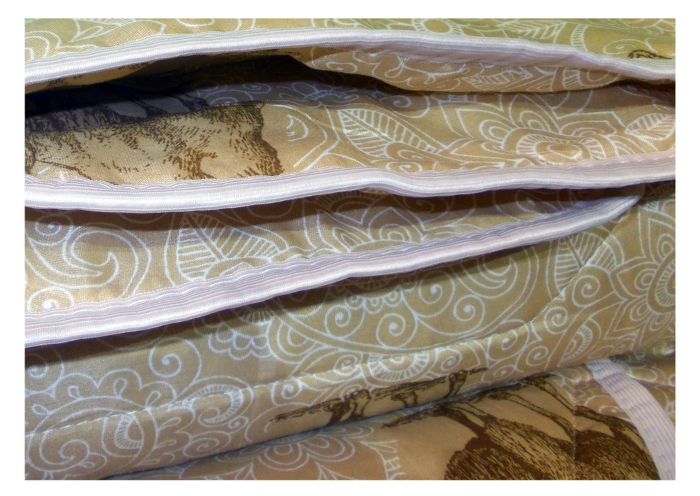 Одеяло наполнитель верблюжья шерсть/полиэстер, тик, стеганое