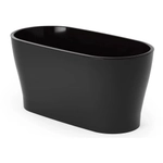 Горшок цветочный Лея 4л овальный двойной (с автополивом) (графитовый)