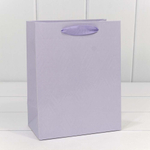 Пакет подарочный 18х23х10см Премиум "Элегант" (Сиреневый)