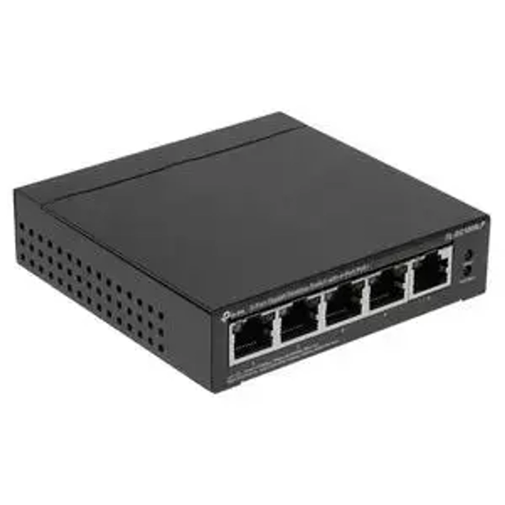 Коммутатор PoE+ GbE 5-портовый Tp-Link (TL-SG1005LP)