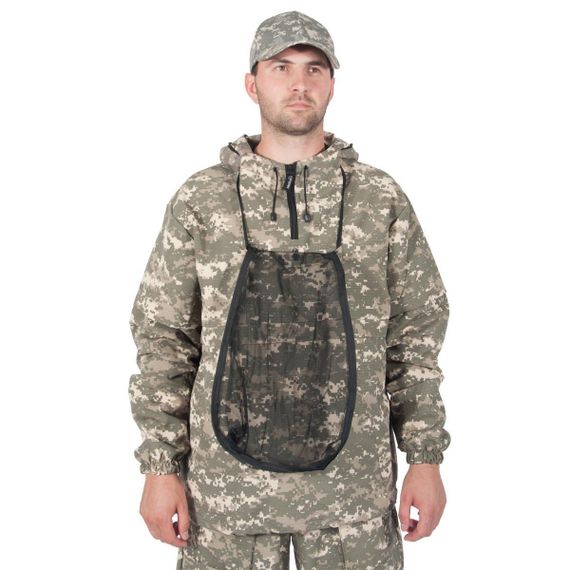 Костюм противоэнцефалитный Helios СТОП-КЛЕЩ р. 44-46 Серый Пиксель