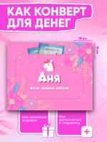 Настя - Именной шоколадный набор