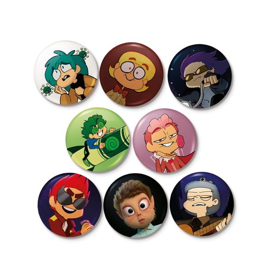 Набор значков "Меме 13 Карт"