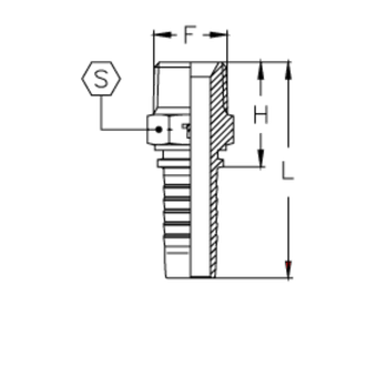 Фитинг DN 25 NPTF 1.1/4
