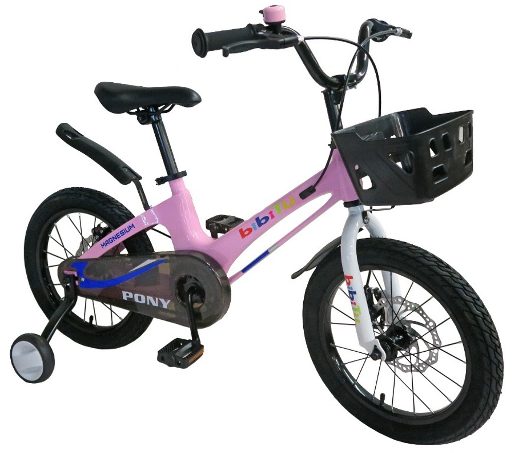 Велосипед 16" BIBITU PONY, розовый