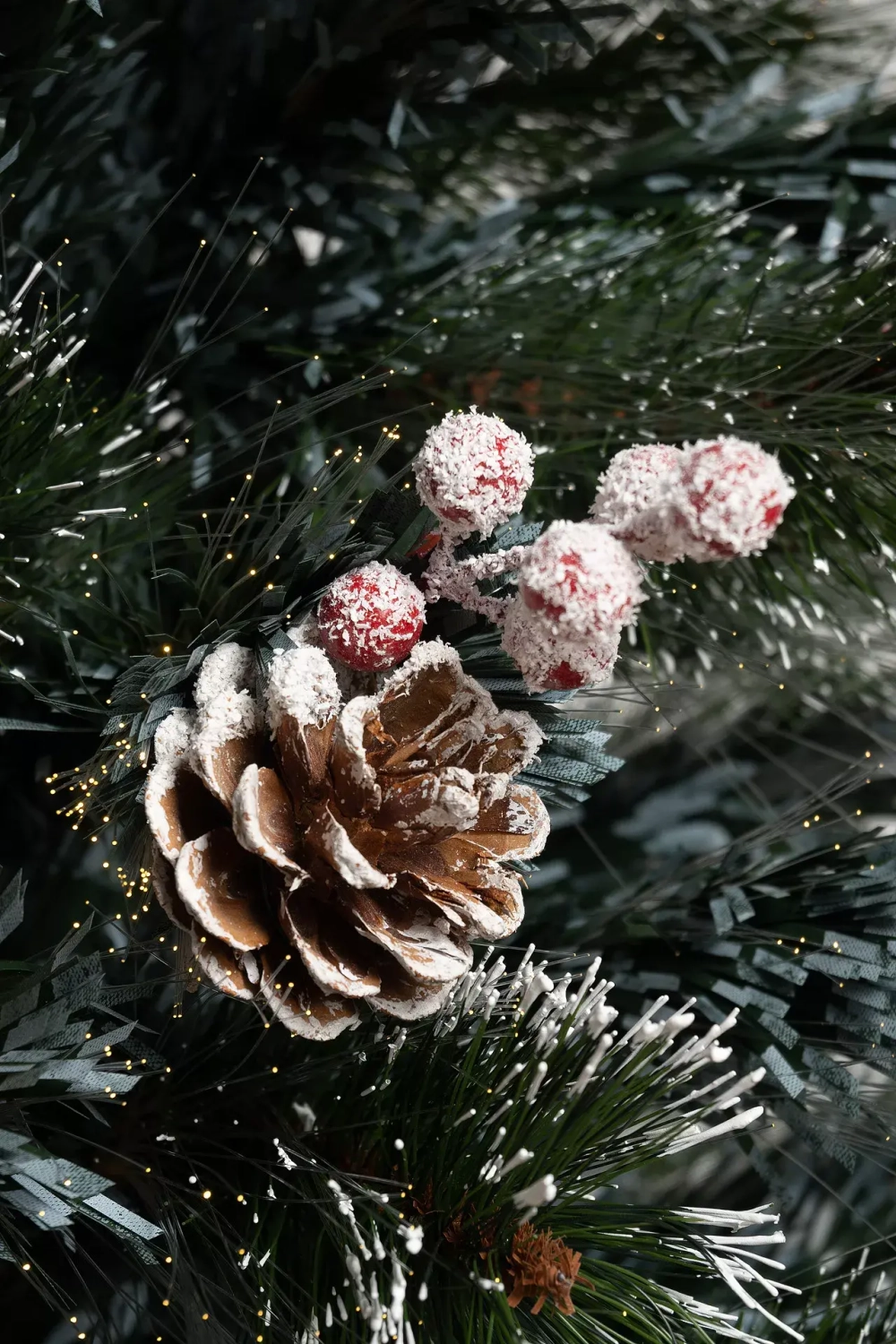 Оптоволоконная елка с LED лампочками Альпийская 120 см., леска+пвх, контроллер (Т2162-120)