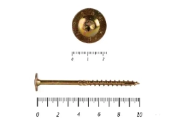 Саморез конструкционный по дереву 8*100 HIMTEX прессшайба