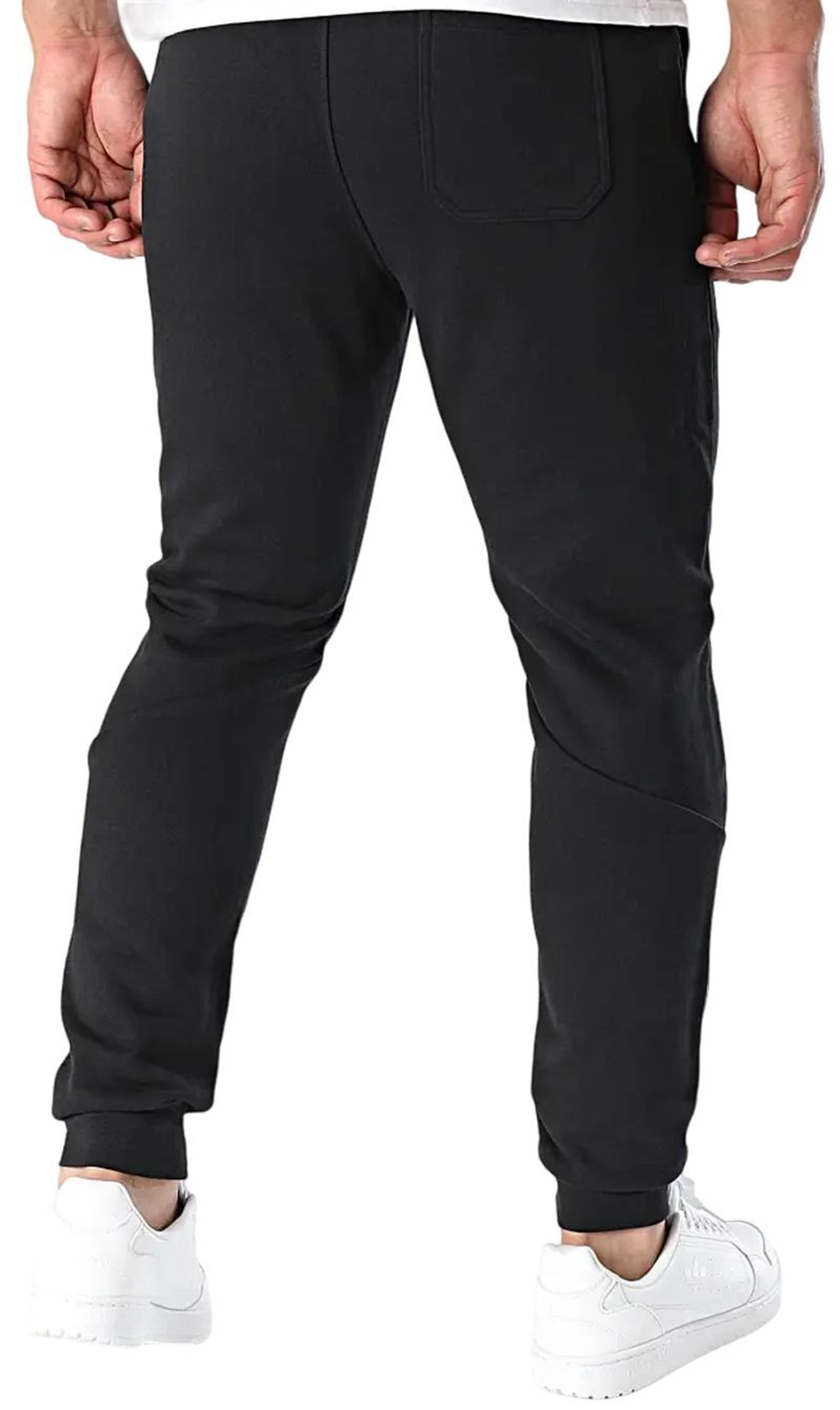 Мужские теннисные штаны Sergio Tacchini Bold Fleece Pants - черный