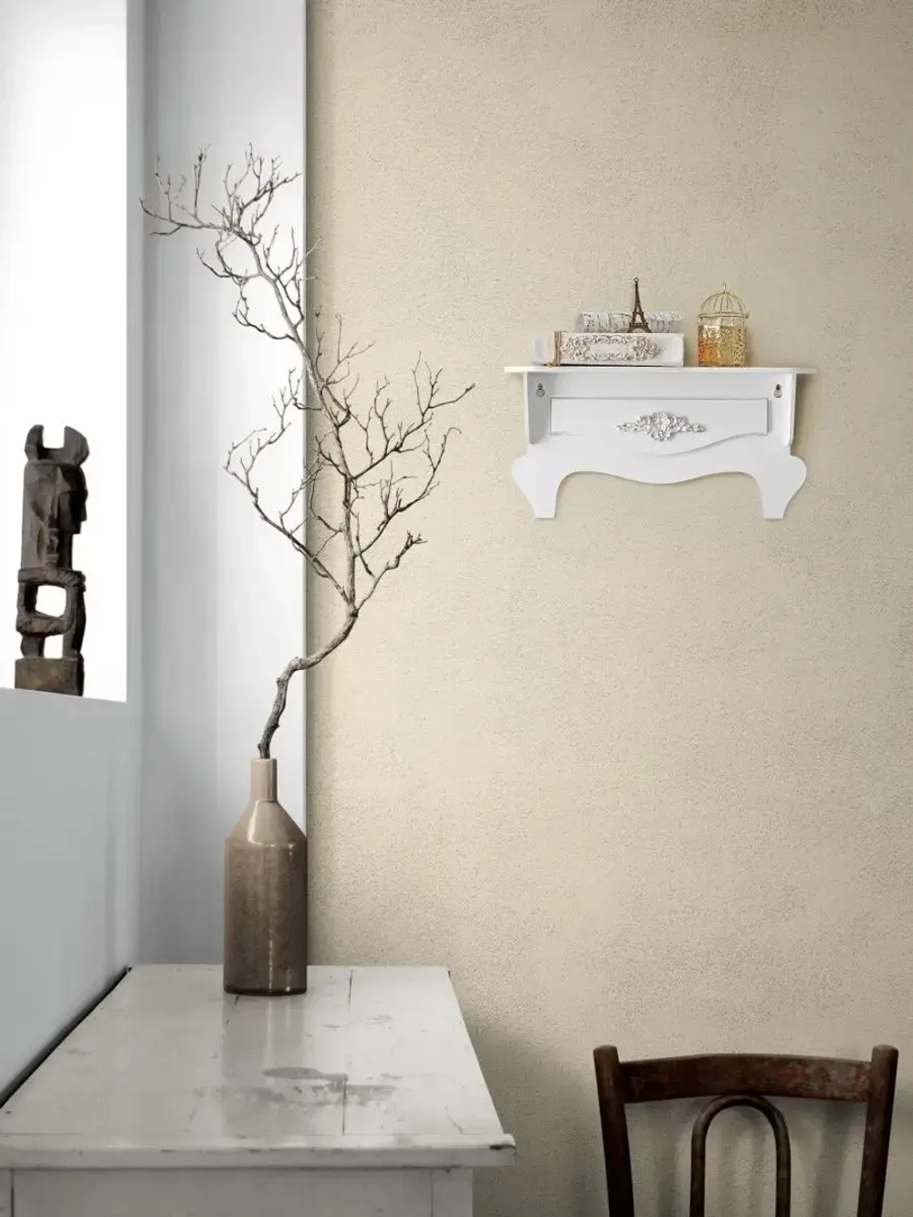 Полка настенная навесная